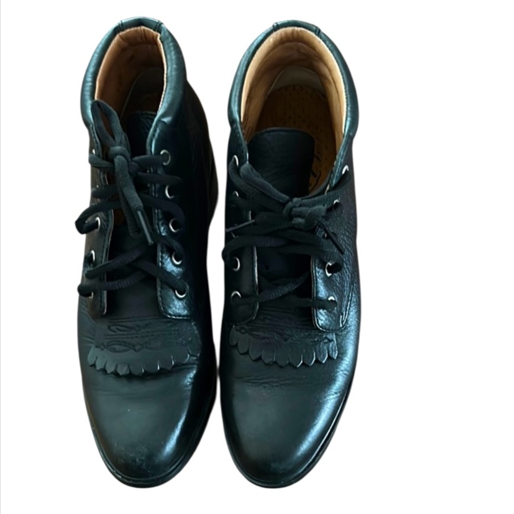 Ariat Black Lace-Up Ankle Boots